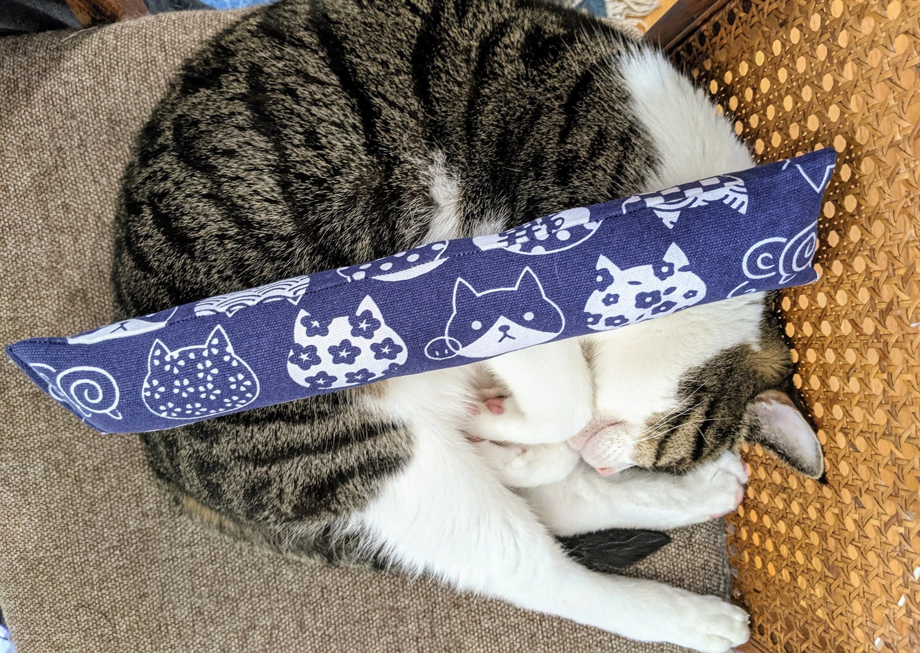 1 Jumbo Catnip & Silvervine Kicker - Blue Head - Image 6